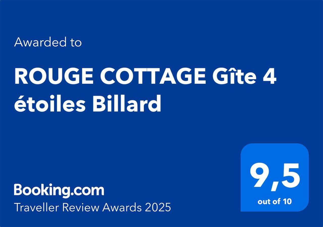 ROUGE COTTAGE Gîte 4 étoiles Billard Gueutteville-les-Gres Exterior foto